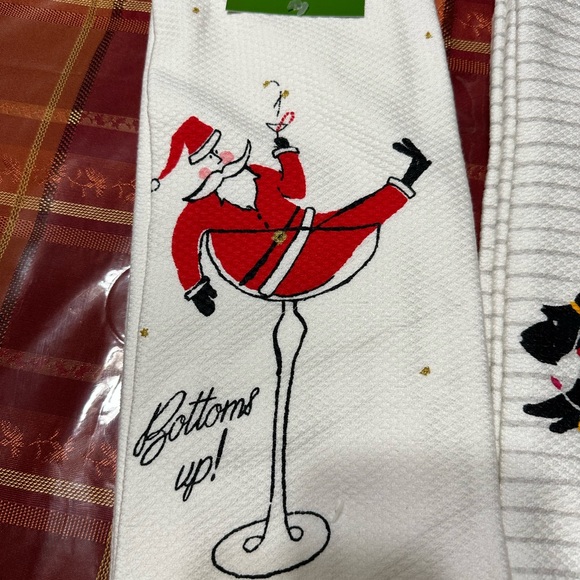 7 kate Spade Christmas dish towels - Picture 15 of 15